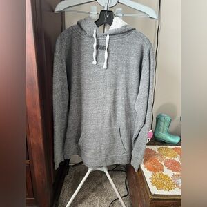 Victoria Secret Gray & Green Camo Long Sleeve Hoodie Size Small NWOT